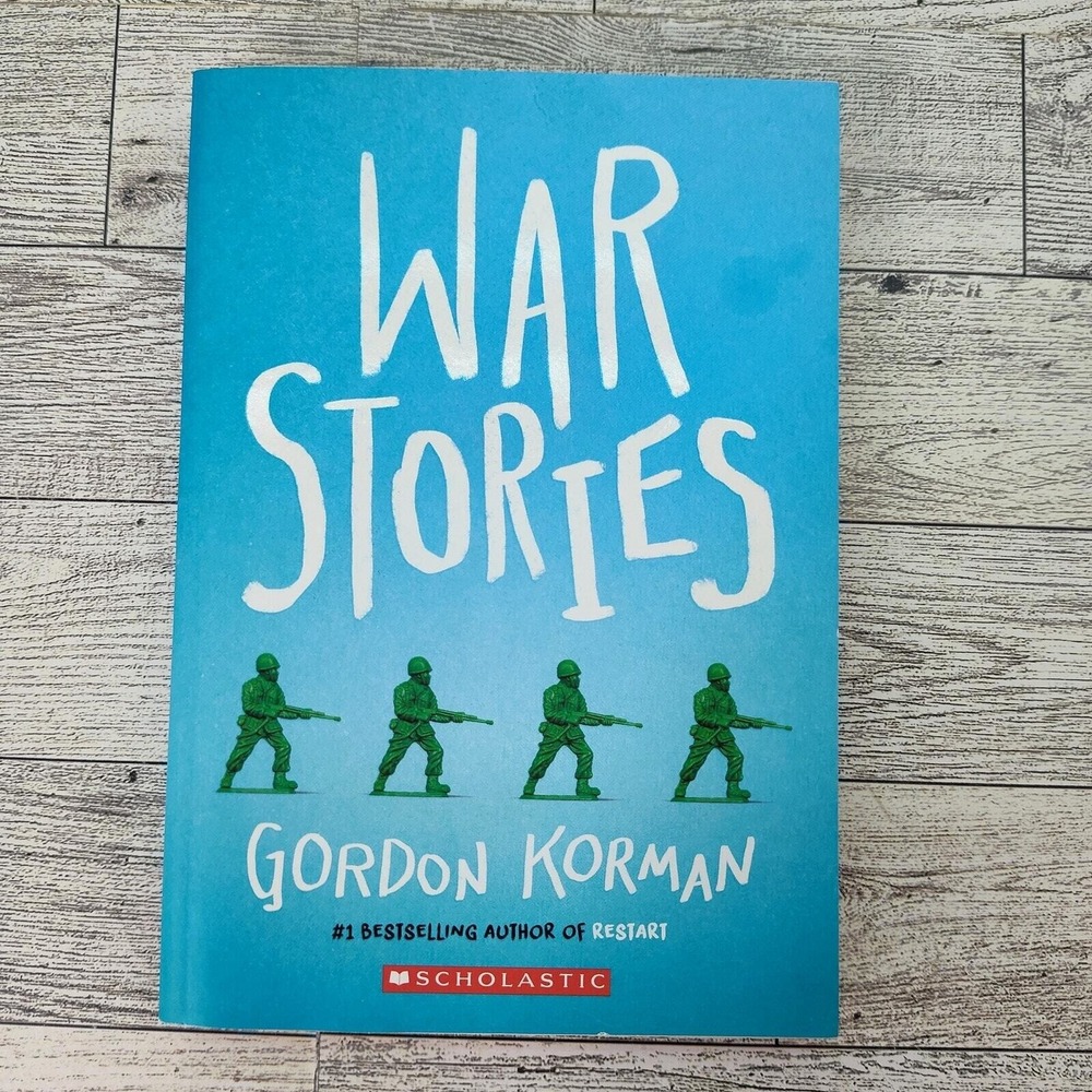 War‎ Stories by Gordon Korman Scholastic Middle Grade WWII Novel (Kids Book)